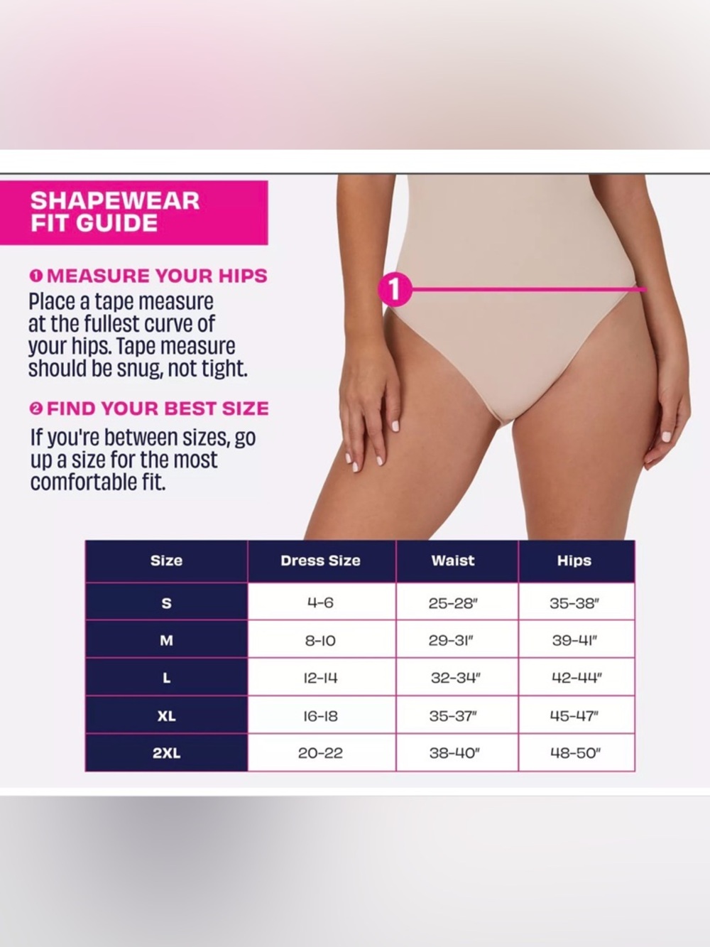 Maidenform Beige High Waist Shaping Brief Firm Shapes Size Small 1854 - Picture 4 of 10